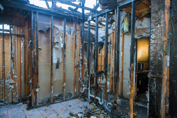 Professional Soot Cleanup technician working in Jefferson, WI
